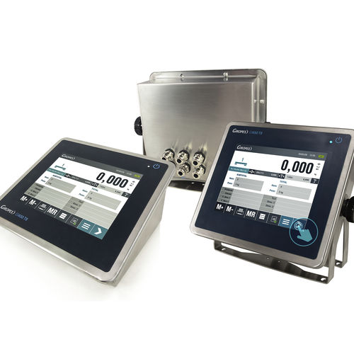 Indicador de peso com touch screen - GI650i - GIROPES - de bancada / de parede / à prova de água