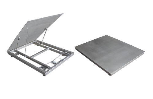 Balança com plataforma - WPL - GIROPES - com display separado / em aço inoxidável