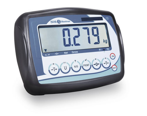 Indicador digital de peso - BR16 - GIROPES - com display LCD / de parede / de bancada