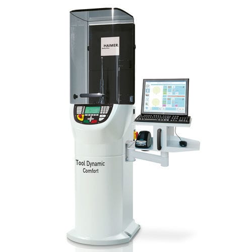Balanceadora vertical - Tool Dynamic TD Comfort - HAIMER GmbH - dinâmica / para ferramenta de corte / compacta