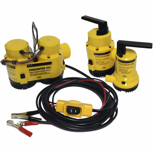 Bomba de água - EV series - RULE INDUSTRIES - com motor CC / industrial / de drenagem