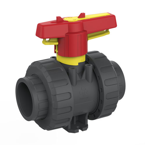 Válvula de esfera - M1  - Praher Plastics Austria GmbH - manual / para água potável / flangeada