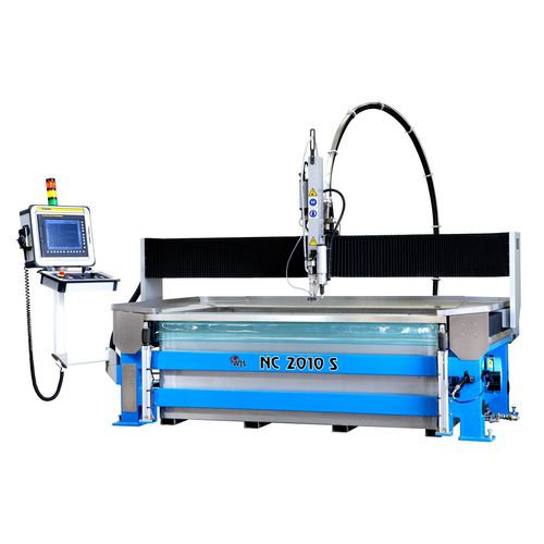 Máquina de corte com jato de água abrasivo - X-series - Water Jet Sweden AB - com jato de água pura / para metais / para plásticos