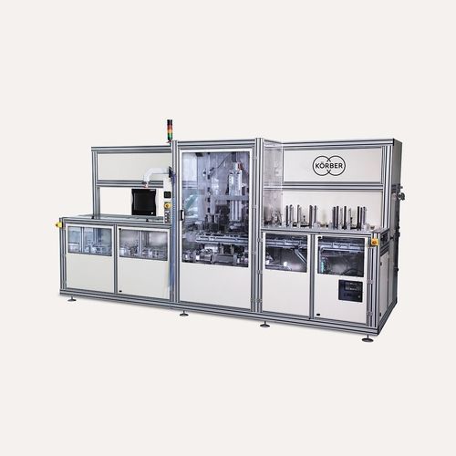 Máquina embaladora para tubos de cigarro com filtro - HAUNI Qube - Körber Technologies GmbH - automática / horizontal