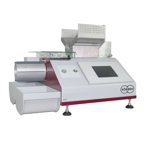 Máquina de ensaio de peso - W10 - Körber Technologies GmbH - controlada por computador / para cigarros / de bancada