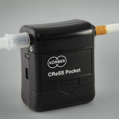 Máquina de fumar para cigarros - CReSS - Körber Technologies GmbH - para comportamento tabágico