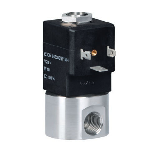 Válvula direcional pneumática tipo poppet - 3941 - SAMSON - acionada por solenoide / de 2/2 vias / 3/2 vias