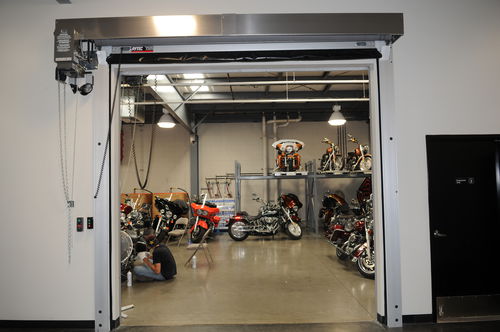 Porta de enrolar - Bantam® - Rytec Corporation - em tecido / para ambiente interno / para ambiente externo