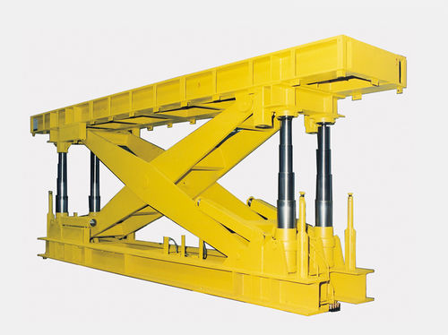Mesa elevatória tipo tesoura - PE 30/X - MORELLO GIOVANNI S.r.l. - hidráulica / estacionária / para cargas pesadas