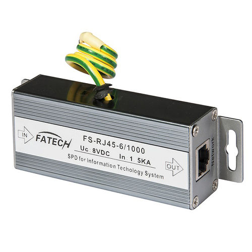 Dispositivo de proteção contra surtos de tipo 1 - FS-RJ45-6/1000 - FATECH ELECTRONIC (FOSHAN) CO., LTD - para linha de transmissão de dados e telecomunicações / para telecomunicações / RJ45