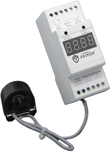 Contador de relâmpagos digital - FLRC-D - FATECH ELECTRONIC (FOSHAN) CO., LTD - eletrônico / para trilho DIN