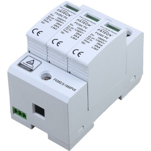 Dispositivo de proteção contra surtos de tipo 2 - FV20C/3-1000PVS - FATECH ELECTRONIC (FOSHAN) CO., LTD - classe II / de instalação elétrica / para usina de energia fotovoltaica