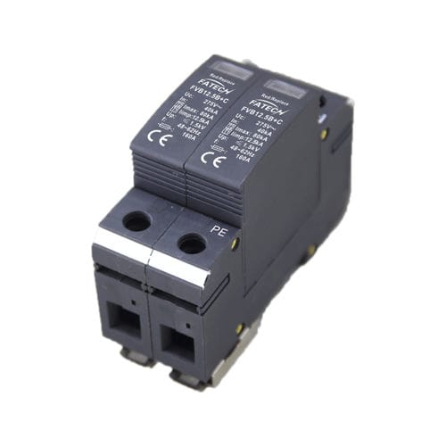 Dispositivo de proteção contra surtos de tipo 1 - FVB12.5B+C/2-xxx(S) series - FATECH ELECTRONIC (FOSHAN) CO., LTD - de tipo 2 / de telesinalização / para fonte de alimentação