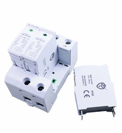 Dispositivo de proteção contra surtos do tipo 1 + 2 - FV12.5B+C/3-1000PVNS - FATECH ELECTRONIC (FOSHAN) CO., LTD - para usina de energia fotovoltaica / de encaixe / CC