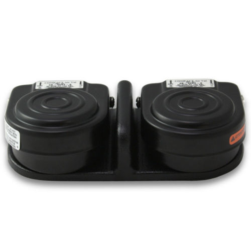 Interruptor de pedal de controle - TWIN 3B-30A2-S - Linemaster - pneumático / ação momentânea / duplo
