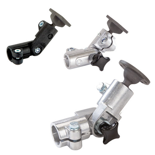 Conector para tubos redondos - KG GPZ series - RK Rose+Krieger GmbH - tipo joelho / articulado / em material plástico