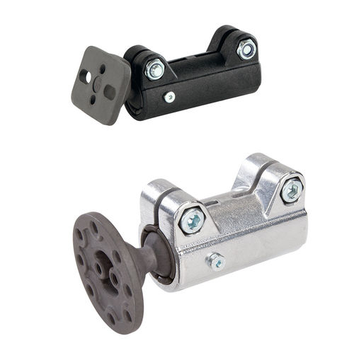 Conector para tubos redondos - KG M series - RK Rose+Krieger GmbH - articulado / em material plástico / em alumínio