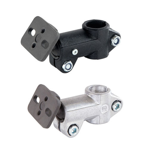 Conector para tubos redondos - KG W series - RK Rose+Krieger GmbH - articulado / em material plástico / em alumínio