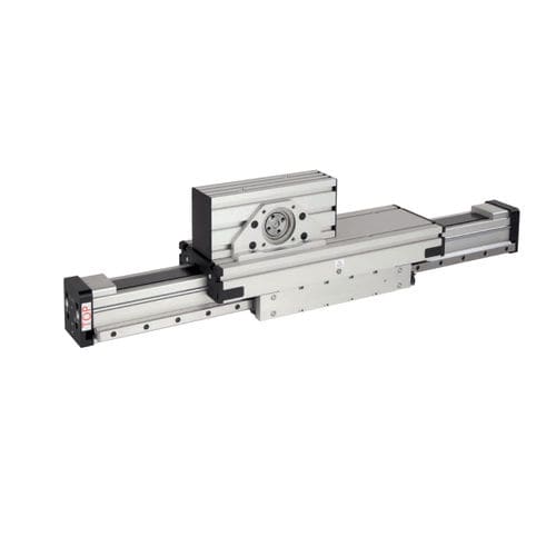 Eixo linear de perfil - RK MonoLine MT 80 - RK Rose+Krieger GmbH - acionado por correia dentada / elétrico / de precisão