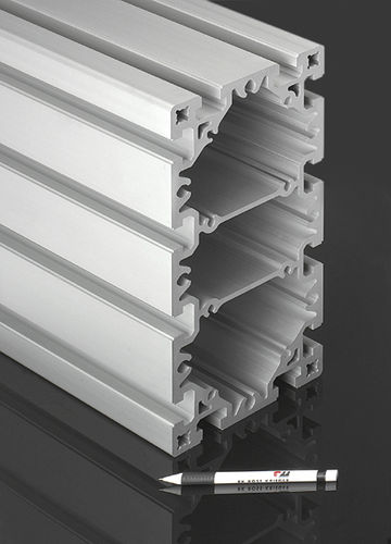 Perfil em alumínio - BLOCAN® D-Profile  - RK Rose+Krieger GmbH - retangular / plano / com moldura