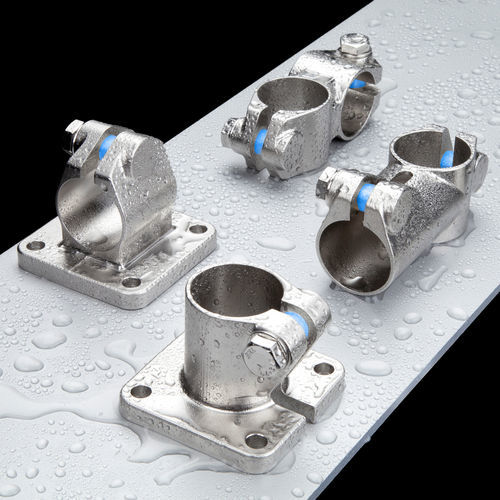 Conector para tubos redondos - RK Rose+Krieger GmbH - cruzeta / em T / de canto
