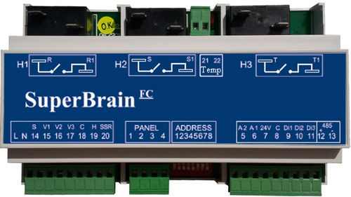 Módulo controlador de ventilador - SuperBrain FC - Control Applications Ltd