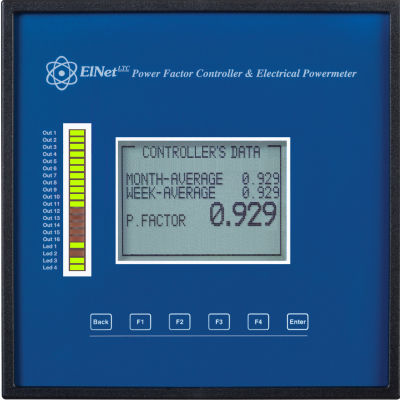 Controlador de fator de potência digital - ElNet LTC - Control Applications Ltd