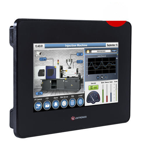 CLP compacto - UniStream® 7 series - Unitronics - com E/S integradas / MODBUS / RS485