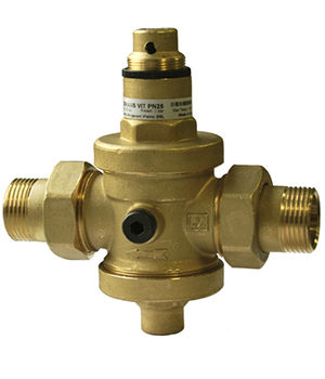 Regulador-redutor de pressão para ar comprimido - EUROBRASS 142 - RubinetteriaMalgorani - para água / de agulha / em latão