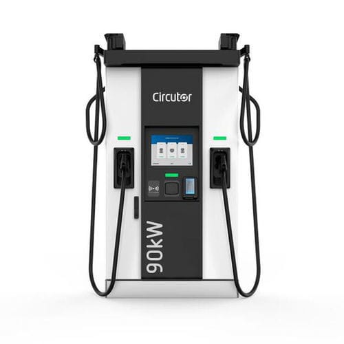 Estação de recarga para veículo elétrico - 90C CCS2-CCS2-T2S32 5M - CIRCUTOR - para ambiente externo