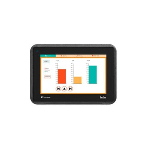 Terminal com tela sensível ao toque resistiva - X2 extreme 7 - Beijer Electronics - embutido / 800 x 480 / i.MX6 Cortex A9