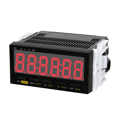 Tacômetro de contato - DT-501X series - SEALS USA - fotoelétrico / para instalação em painel / digital