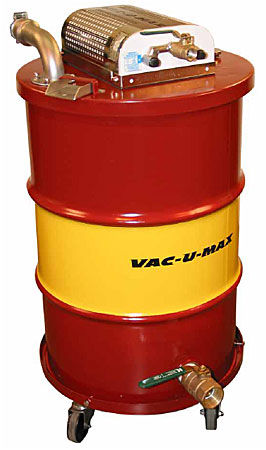 Aspirador industrial - MDL55 - VAC-U-MAX - para matérias secas / de líquidos / de ar comprimido