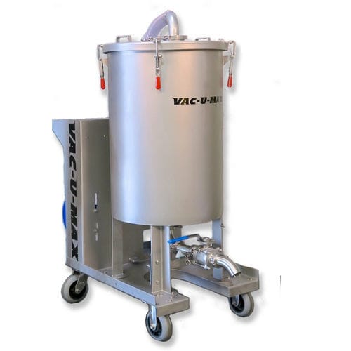 Aspirador industrial - 55SR - VAC-U-MAX - para matérias secas / de pó / trifásico