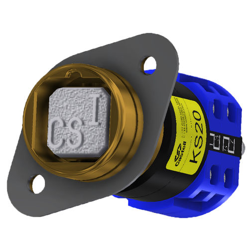 Interruptor de chave - KS series - CASTELL SAFETY INTERNATIONAL - 4 polos / IP65 / de controle