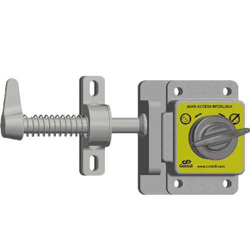Fechadura de chave - AI-HD - CASTELL SAFETY INTERNATIONAL - para armário / em aço inoxidável / de segurança