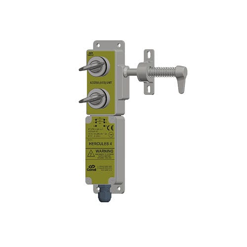 Fechadura de segurança - AIES - CASTELL SAFETY INTERNATIONAL - de chave / para porta de correr / para porta com batente