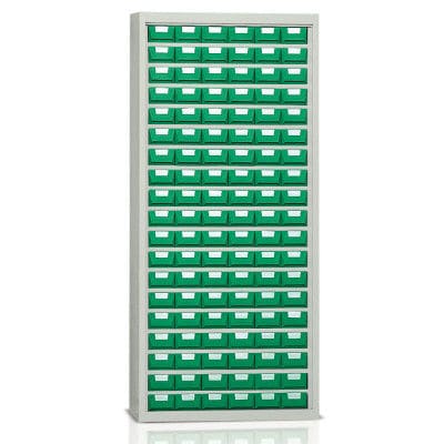Armário de acondicionamento - E223 - Tecnotelai - de piso / com várias gavetas / em chapa de aço
