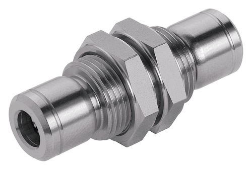 Conexão pneumática - 980 + 981  - EISELE GmbH - push-in / em aço inoxidável