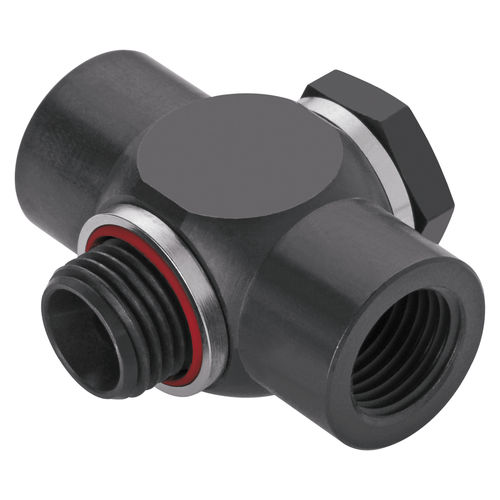 Conexão pneumática - 138-xxxxK  - EISELE GmbH - de roscar / em T / em alumínio