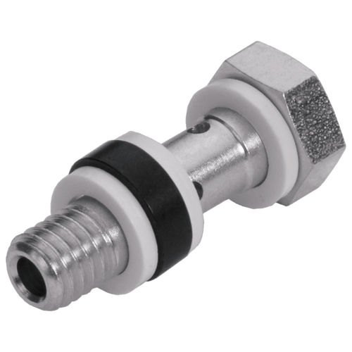 Conexão pneumática - 35-50xx  - EISELE GmbH - de roscar / Banjo / em aço galvanizado