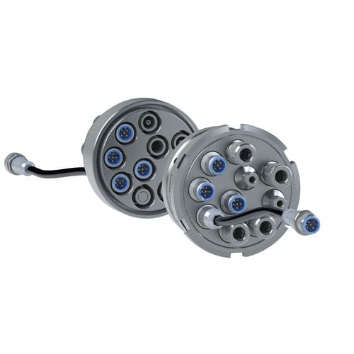 Multiconexão pneumática - 1850/1851  - EISELE GmbH - elétrica / para a indústria da produção / com bloqueio