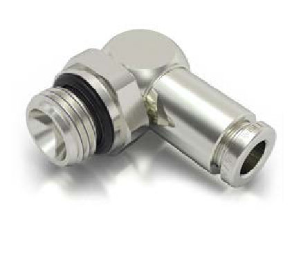 Conexão pneumática - 886-0466 - EISELE GmbH - de roscar / cotovelo de 90° / G