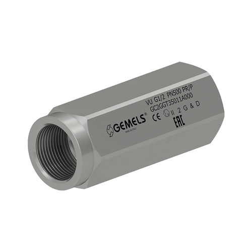 Válvula de retenção de esfera - VU - Gemels S.p.A. - em aço inoxidável