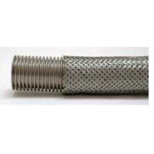Mangueira para ar comprimido - M93161 series - Dicsa - em aço inoxidável / para altas temperaturas / corrugada