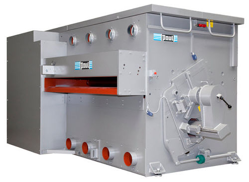 Serra seccionadora - SK-OU/2200 - PAUL Maschinenfabrik GmbH - para madeira / automática / com múltiplas lâminas