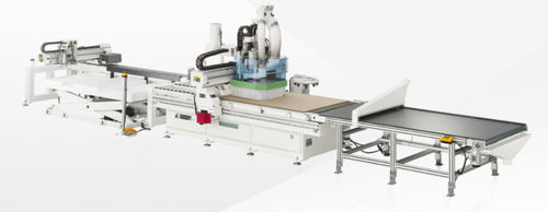Máquina de corte de painéis - NCG2812L - Nanxing Machinery - CNC / de etiquetagem / de mandrilar