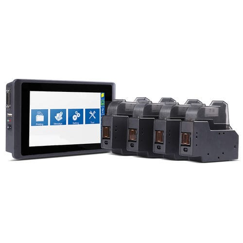 Impressora a jato de tinta - Elfin ⅣS - Xiamen Sojet Electronics Co., Ltd - de alta velocidade / de código de barras / digital