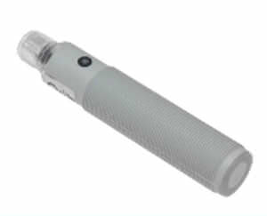 Sensor de distância cilíndrico - UK1 series - Micro Detectors - ultrassônico / analógico / de feixe estreito