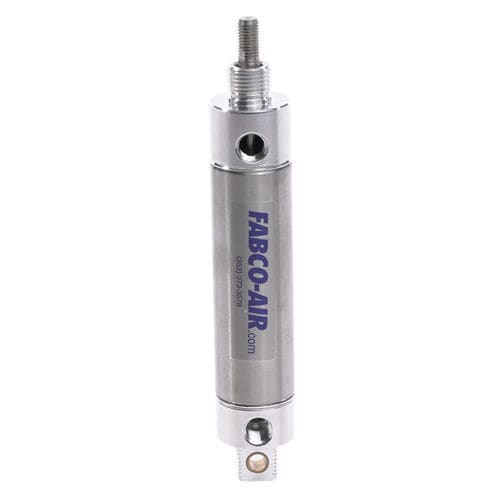 Cilindro pneumático - F series - FABCO-AIR - de pistão magnético / com haste roscada / de dupla ação